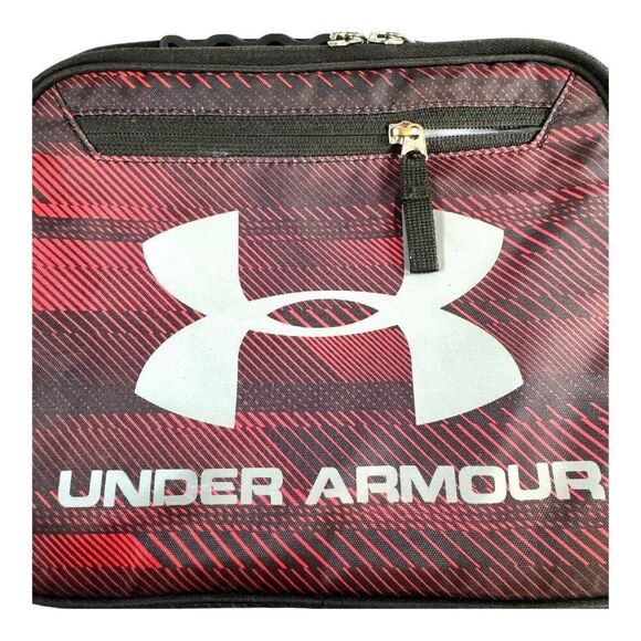 Under Armour Lunch Box Cooler Bag - Red & Black Design Insulated & Durable Bag - Picture 7 of 9